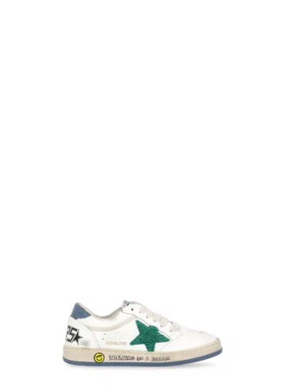 Golden Goose Lacing Casual Shoes In White