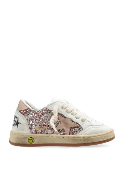 Golden Goose Lacing Casual Shoes In White