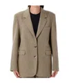 Golden Goose Oversized Blazer Harringbone Wool