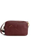 Golden Goose Tracolla Star Bag In Pelle Bordeaux In Red