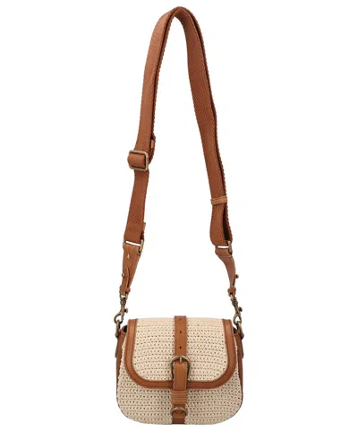 Golden Goose Leather Crossbody Bag In Brown