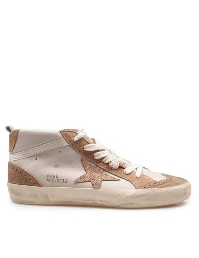 Golden Goose Leather And Suede Sneakers In Gray