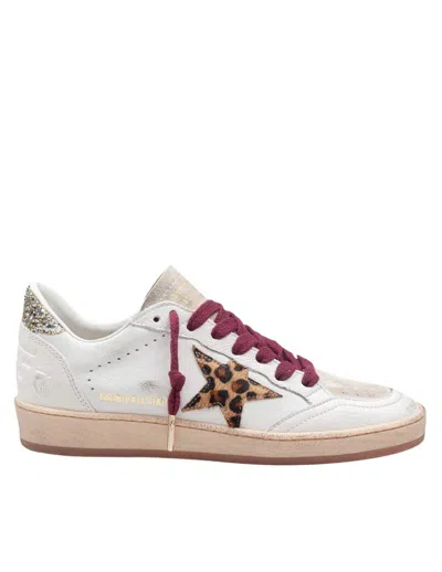 Golden Goose Leather And Suede Sneakers In Multi