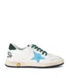 Golden Goose Ball Star New Leather Sneakers In White