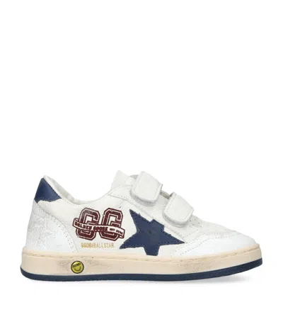 GOLDEN GOOSE LEATHER BALL STAR SNEAKERS