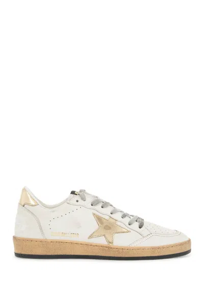 Golden Goose Leather Ball Star Sneakers Women In White