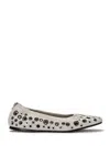Golden Goose 'amy' Ballet Flats Featuring Metal Eyelets In Yellow