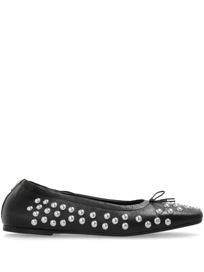 GOLDEN GOOSE LEATHER BALLET FLATS