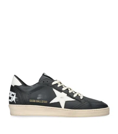 Golden Goose Leather Ballstar Sneakers In Pattern