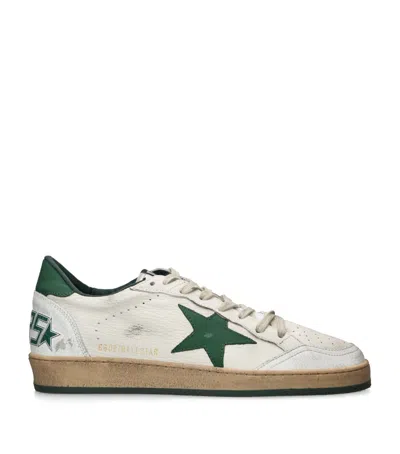 GOLDEN GOOSE LEATHER BALLSTAR SNEAKERS