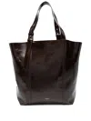 Golden Goose Leather Tote Bag Adjustable Strap In Brown