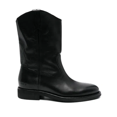 GOLDEN GOOSE LEATHER BOOTS