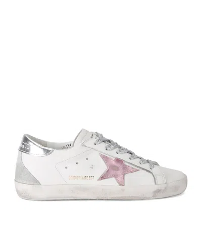 GOLDEN GOOSE LEATHER EXCLUSIVE SUPER-STAR SNEAKERS
