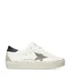 Golden Goose Super-star Leather Sneakers - Women's - Calf Leather/calf Suede/sequin In White