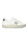 Golden Goose Leather Hi Star Sneakers In White