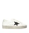 Golden Goose Hi Star Leather Low-top Sneakers In White