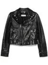 Golden Goose Smooth Leather Motorcycle Jacket