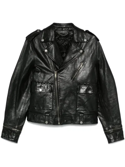 GOLDEN GOOSE GOLDEN GOOSE LEATHER JACKET