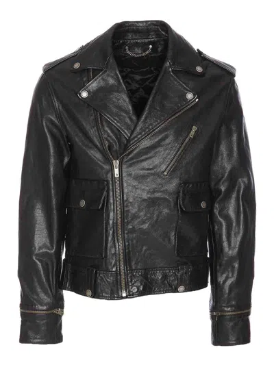 GOLDEN GOOSE LEATHER JACKET