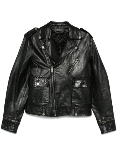 GOLDEN GOOSE GOLDEN GOOSE LEATHER JAKCET