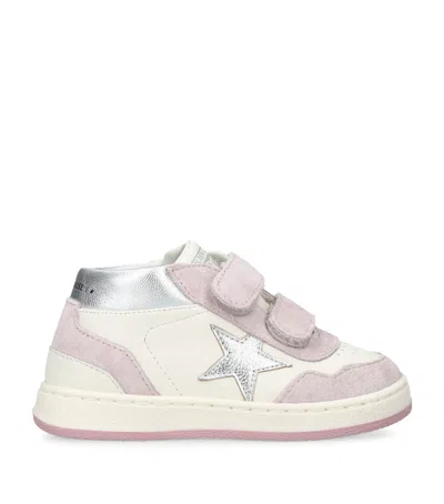 GOLDEN GOOSE LEATHER JUNE SNEAKERS