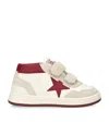 Golden Goose 'june Basket' Sneakers Kids In White