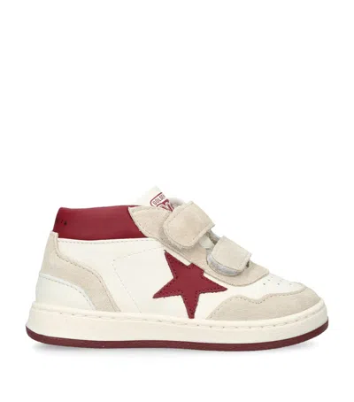 GOLDEN GOOSE LEATHER JUNE SNEAKERS