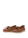 Golden Goose Leather Lace-up Loafers In Multi