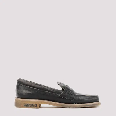 GOLDEN GOOSE LEATHER LOAFERS