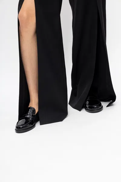 Golden Goose Leather Loafers In Black
