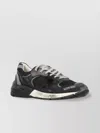 Golden Goose Black Leather And Mesh Running Dad Sneakers In Black