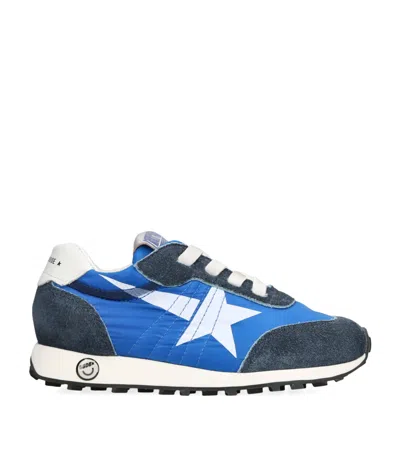GOLDEN GOOSE LEATHER MARATHON SNEAKERS
