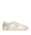 Golden Goose Leather May Sneakers In Multi