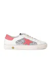 GOLDEN GOOSE LEATHER MAY SNEAKERS