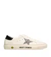 Golden Goose Leather May Sneakers In White