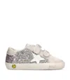 Golden Goose Leather Old School Sneakers In Animal Print