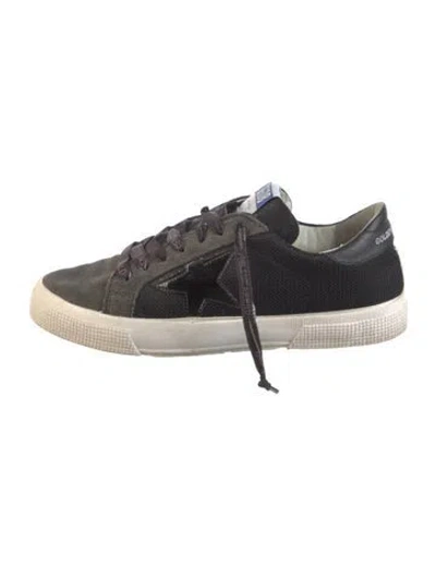 Pre-owned Golden Goose Leather Printed Sneakers