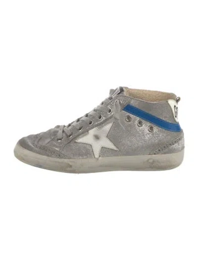 Pre-owned Golden Goose Leather Printed Sneakers