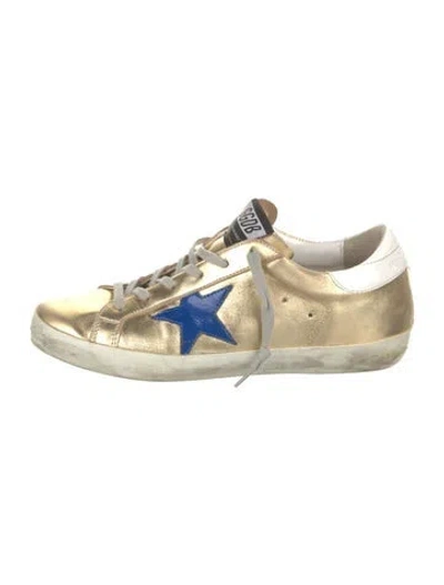 Pre-owned Golden Goose Leather Printed Sneakers