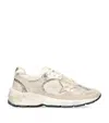 GOLDEN GOOSE LEATHER RUNNING SOLE SNEAKERS
