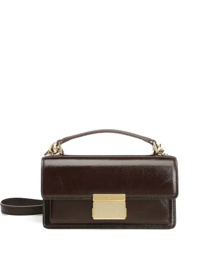 Golden Goose Venezia Small Shoulder Bag With Flap In Black