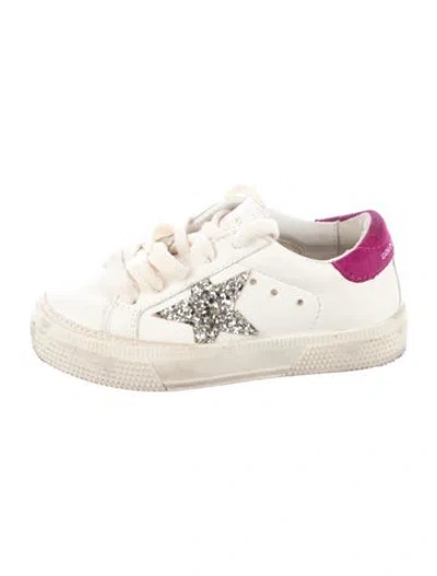Pre-owned Golden Goose Babies' Leather Sneaker In White
