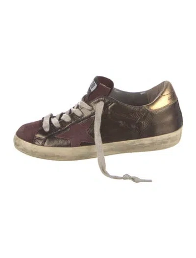 Pre-owned Golden Goose Leather Sneakers