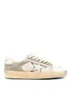 Golden Goose Stardan Con Collarino Spezzato E Stella Ricamata Suede And Leather Upper Leather Heel In Beige