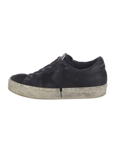 Pre-owned Golden Goose Leather Sneakers In Blue