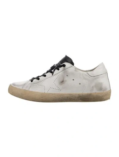 Pre-owned Golden Goose Leather Sneakers In Multi