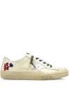 Golden Goose V-star Leather Sneaker In White