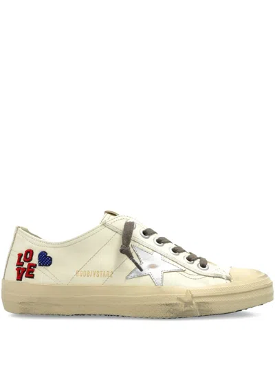 GOLDEN GOOSE LEATHER SNEAKERS