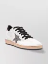 Golden Goose Ball Star Sneakers In White Leather