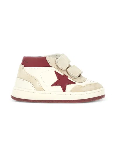 Golden Goose Babies' Leather Sneakers In White